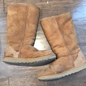 Chestnut UGG boots